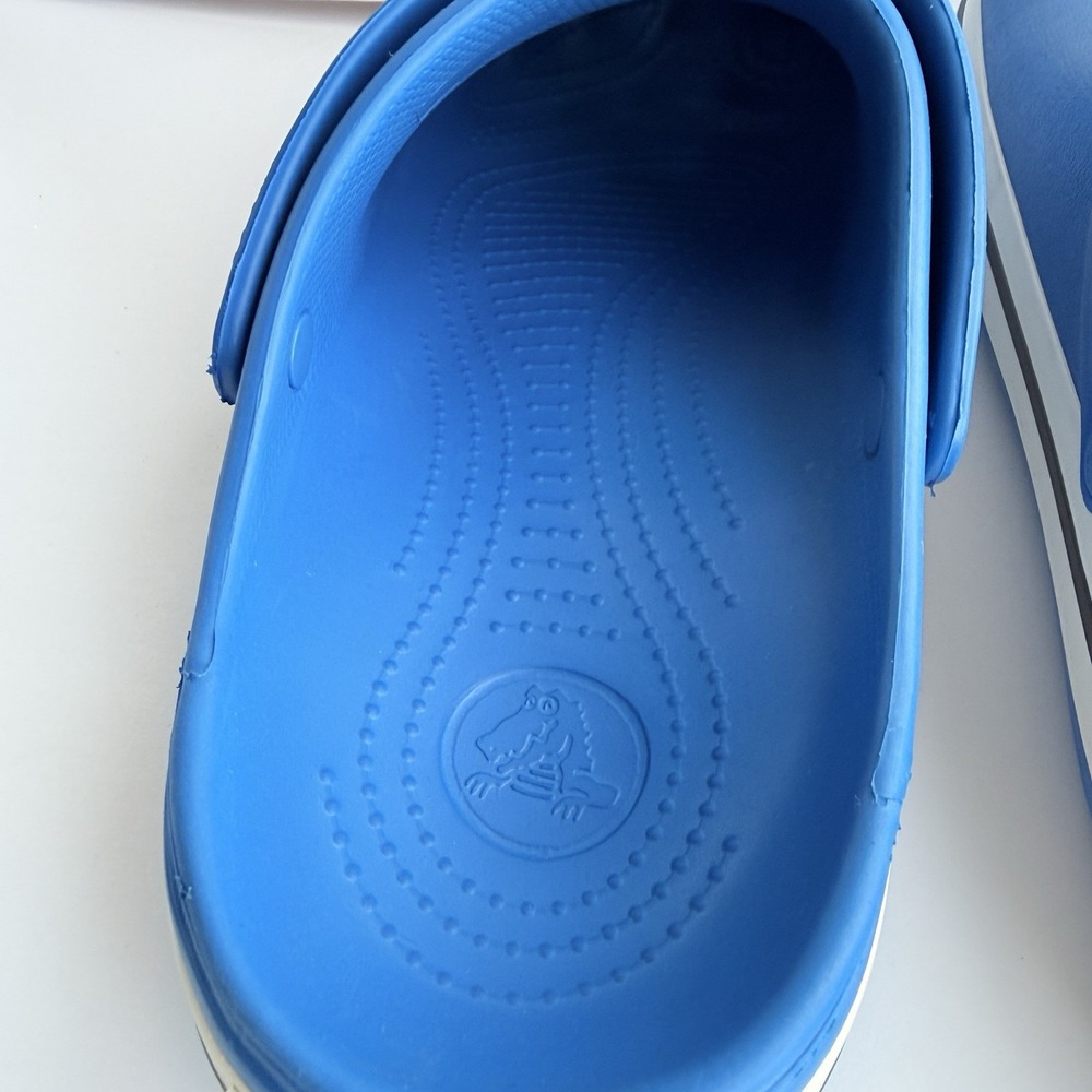 Mens Crocs 12 Crocband Blue Naruto Sasuke Uchiha Simpsons Pokemon Pirate Jibbitz - Picture 10 of 13